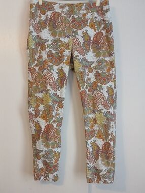 Slim-Sation by Multiples "Pull On" Pattern Ankle Pants in Size 16 (NWOT)